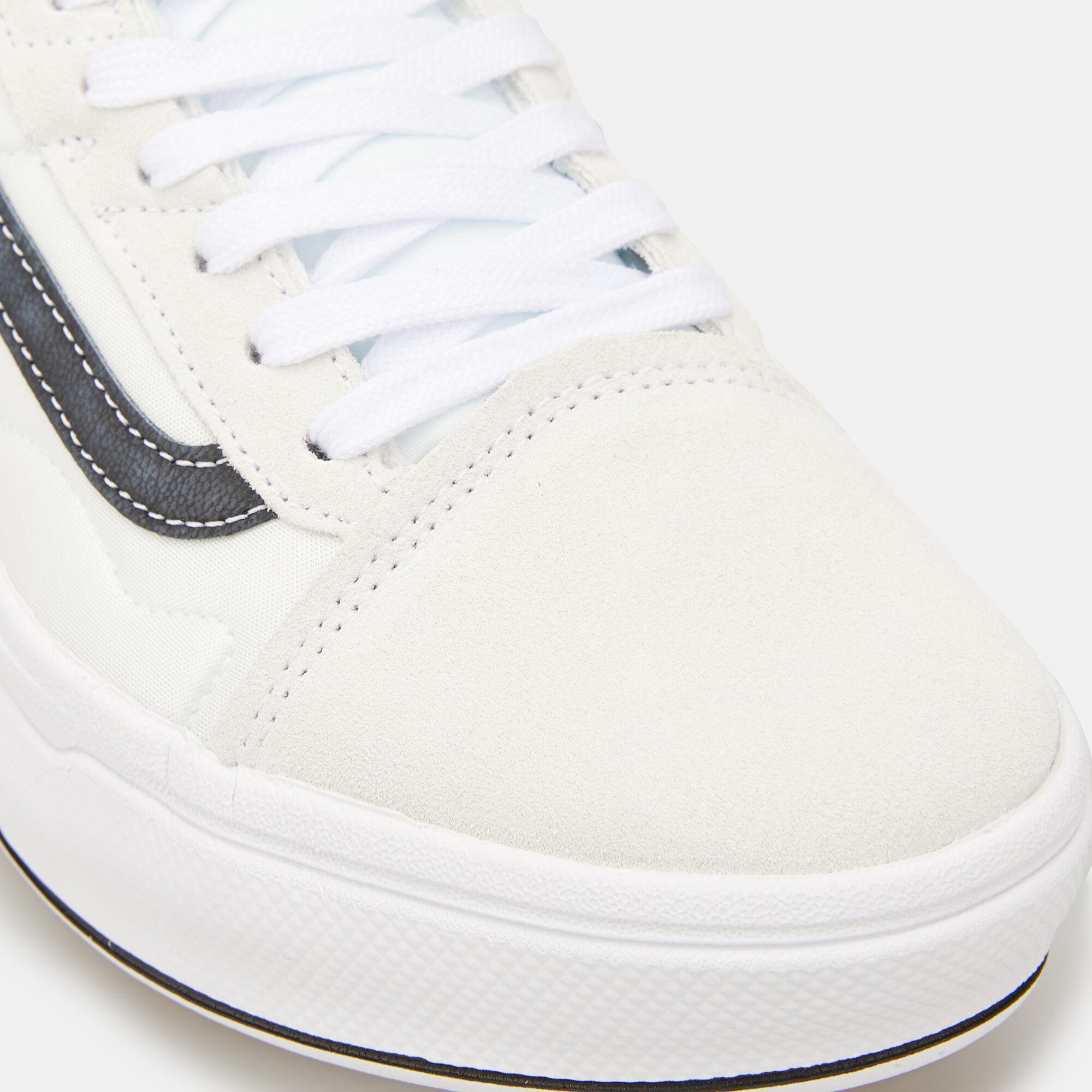 Vans old skool deals white with black stripe