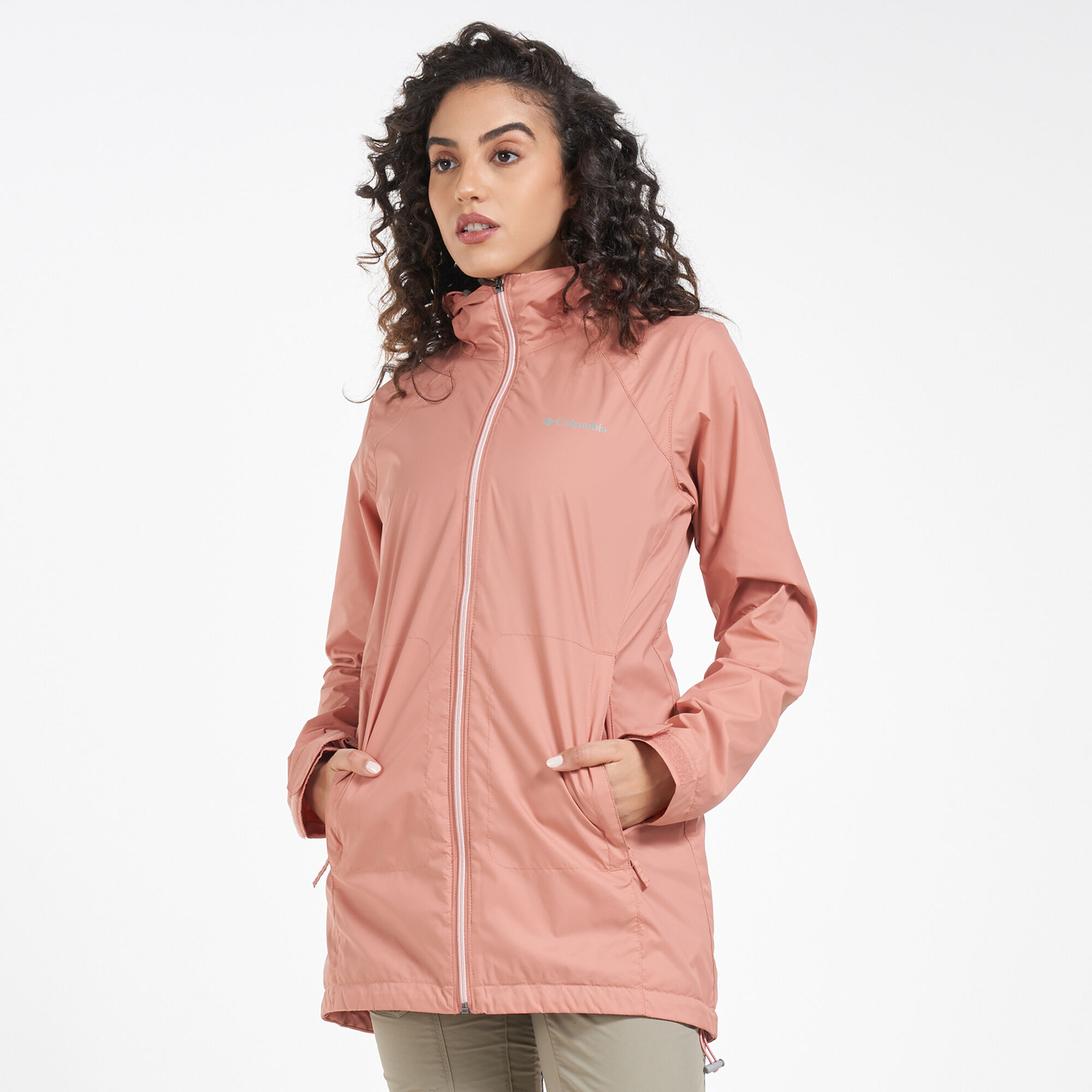 Columbia women's switchback lined long shop jacket