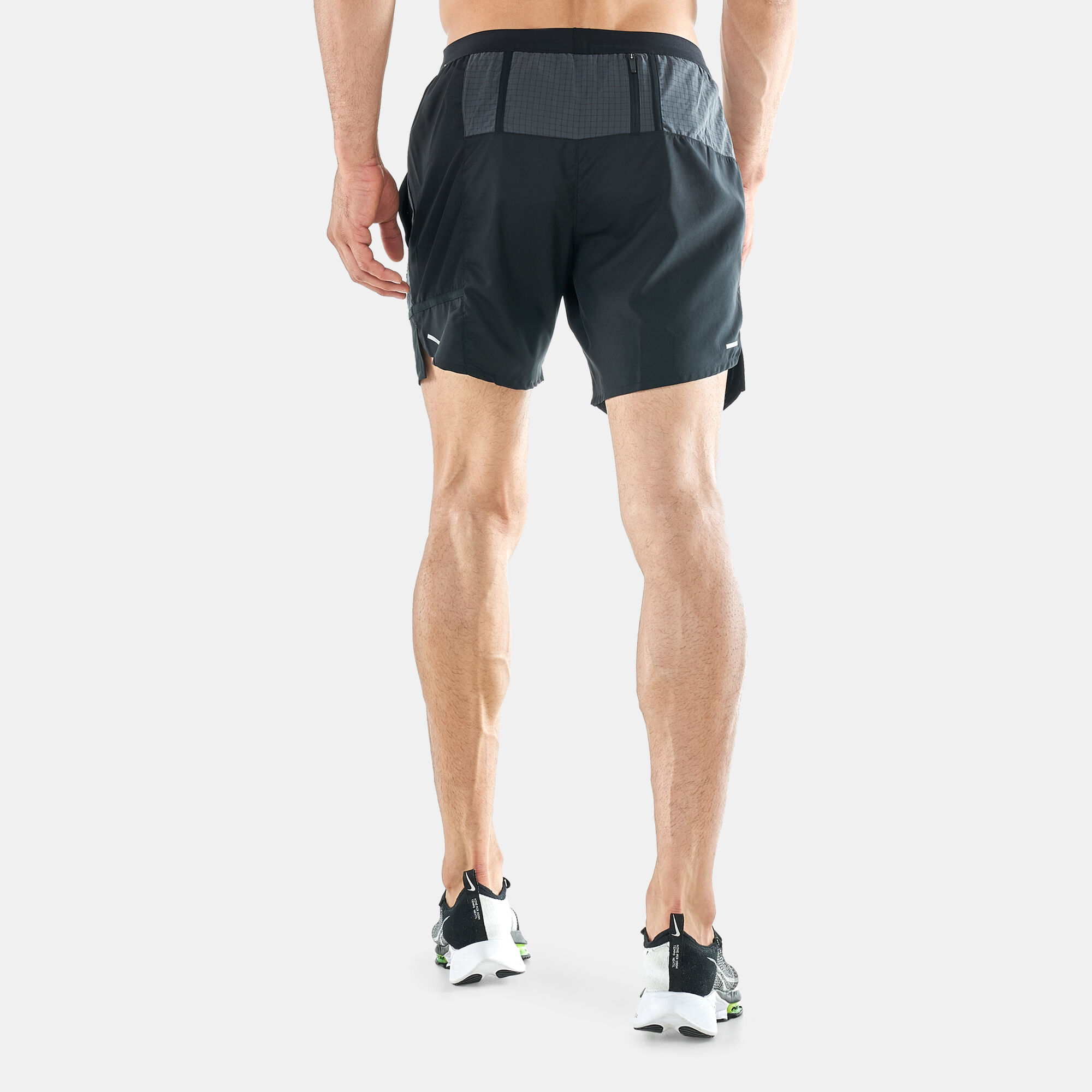 nike black flex stride wild run shorts