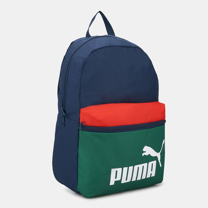 PUMA Phase Colorblock Backpack Blue image number 2