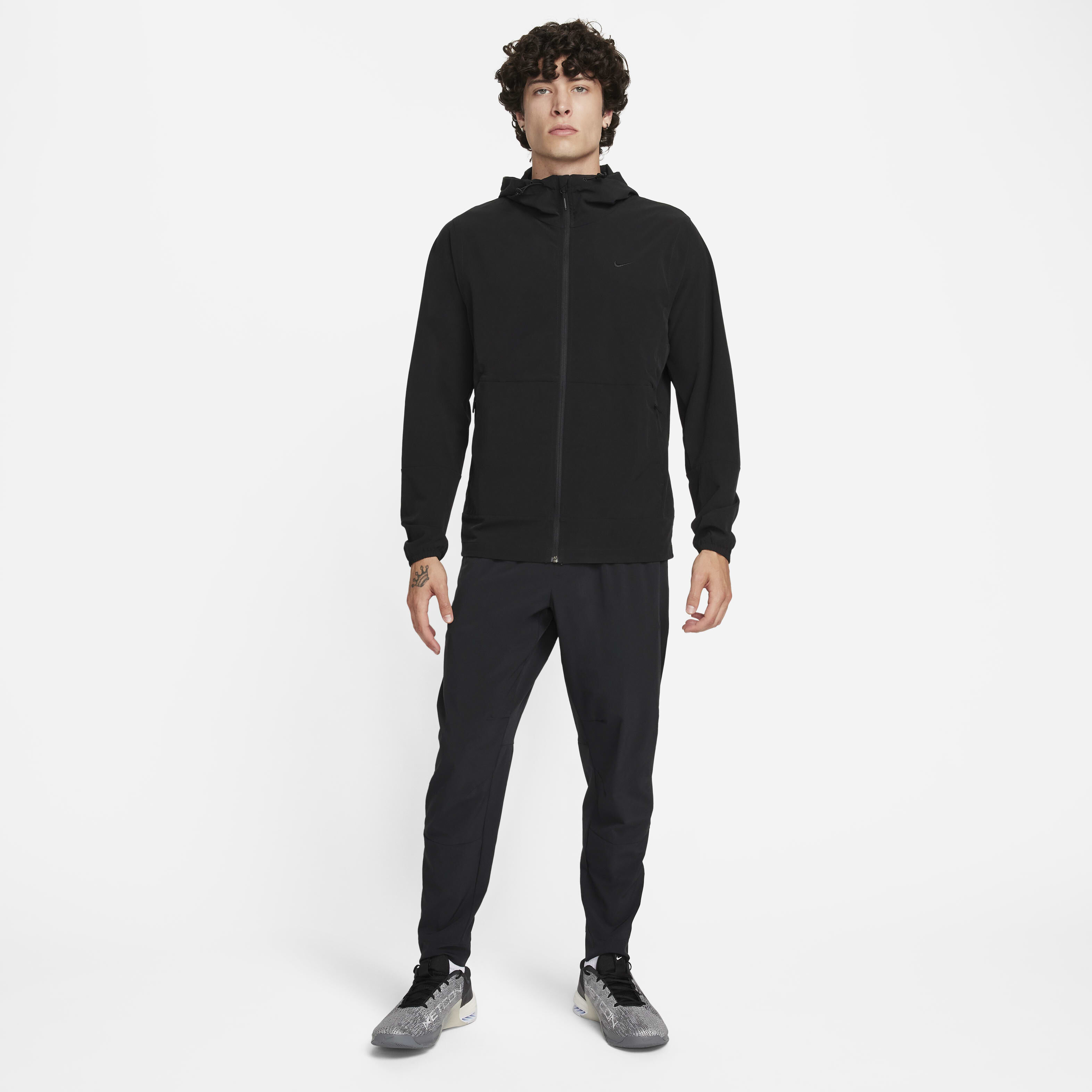 Men s Unlimited Water Repellent Hoodie Black Nike in Kuwait SSS