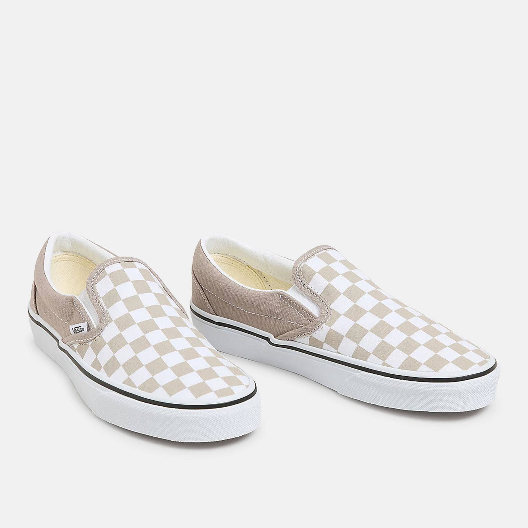 Grey slip on vans womens clearance
