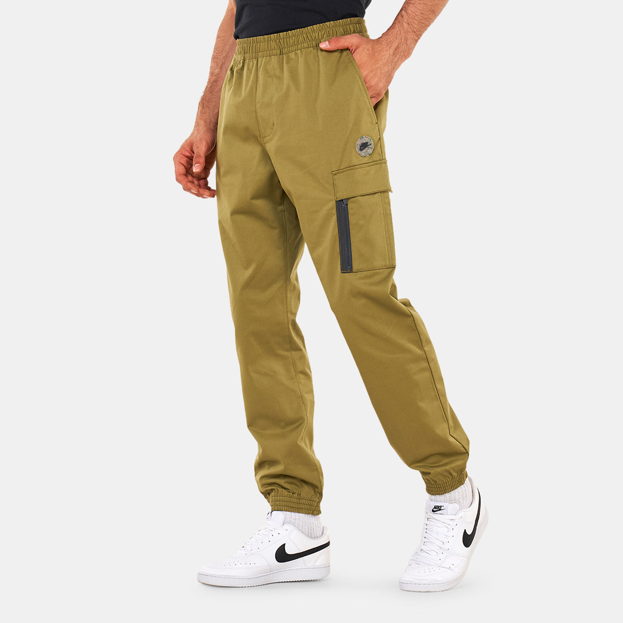 Nike top khaki joggers