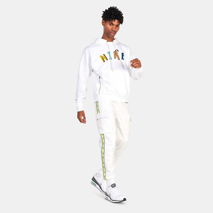 Nike Men's Sportswear Repeat Sportswear Cargo Pants White image number 2