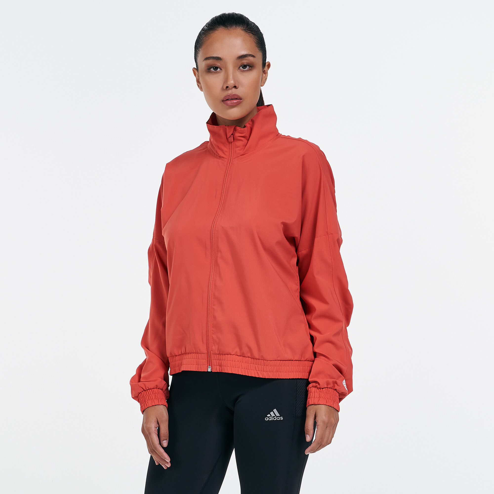 Adidas warm 2025 up jacket women's