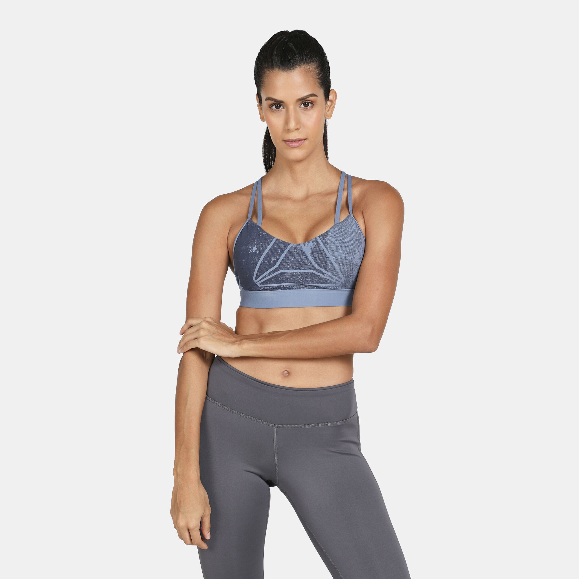 Women s One Series Hero Strappy Sports Bra Black Reebok in Kuwait SSS