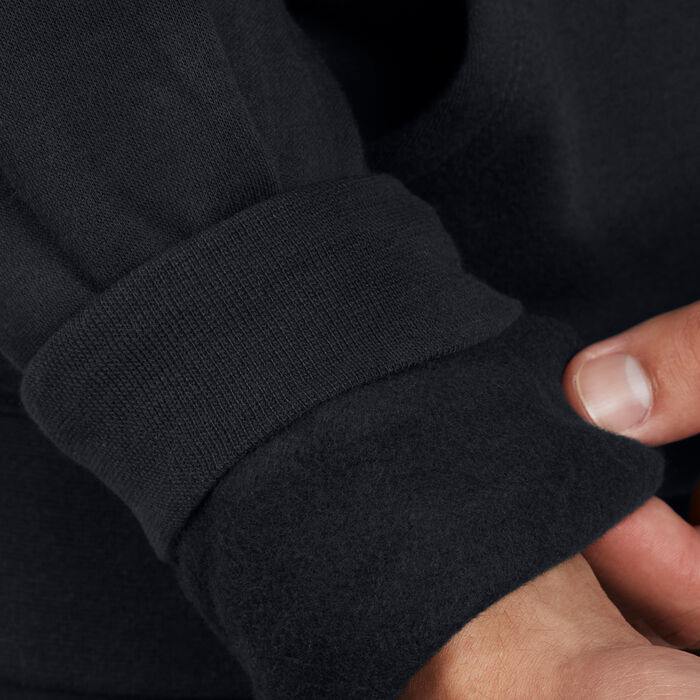 Under Armour Men's Project Rock Icon Fleece Hoodie Black image number 2