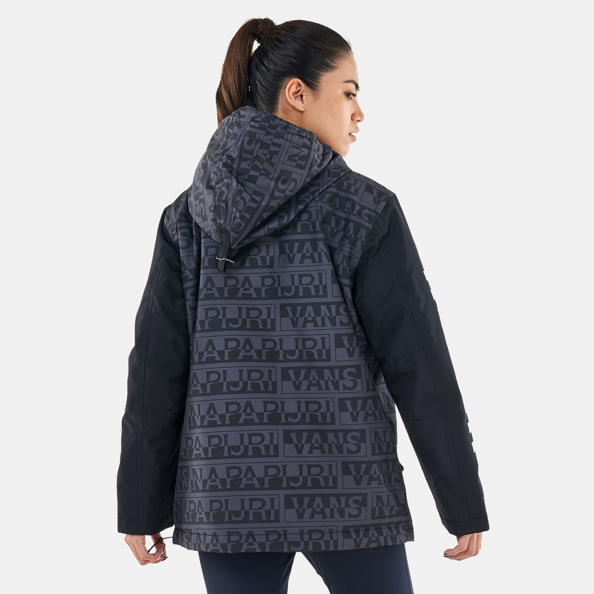 Women s x Napapijri Anorak Jacket Black Vans in Kuwait SSS
