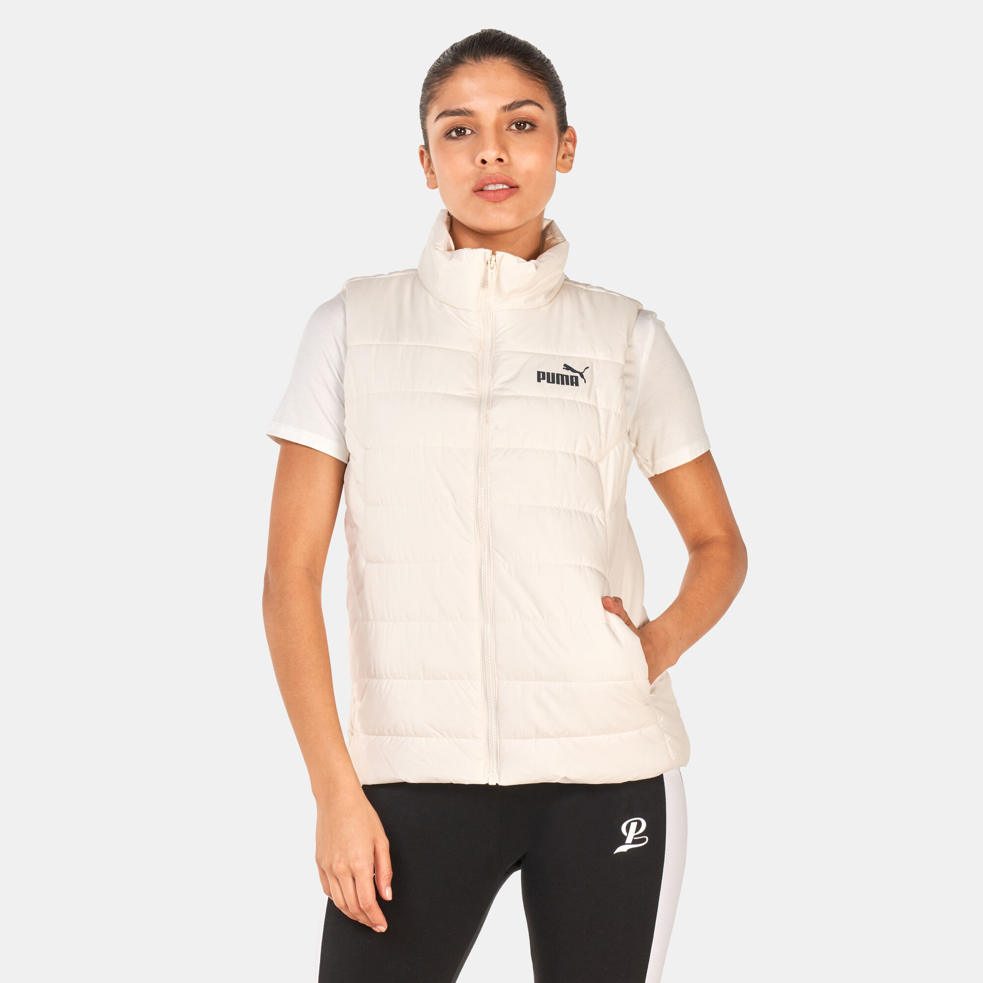 Puma puffer vest top