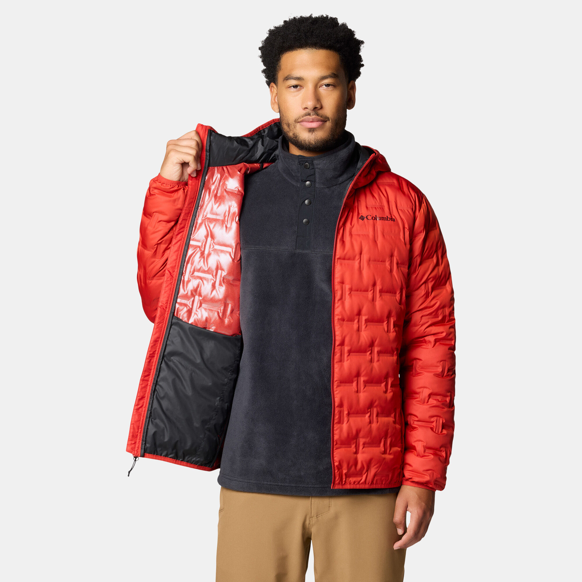 Red columbia hoodie cheap