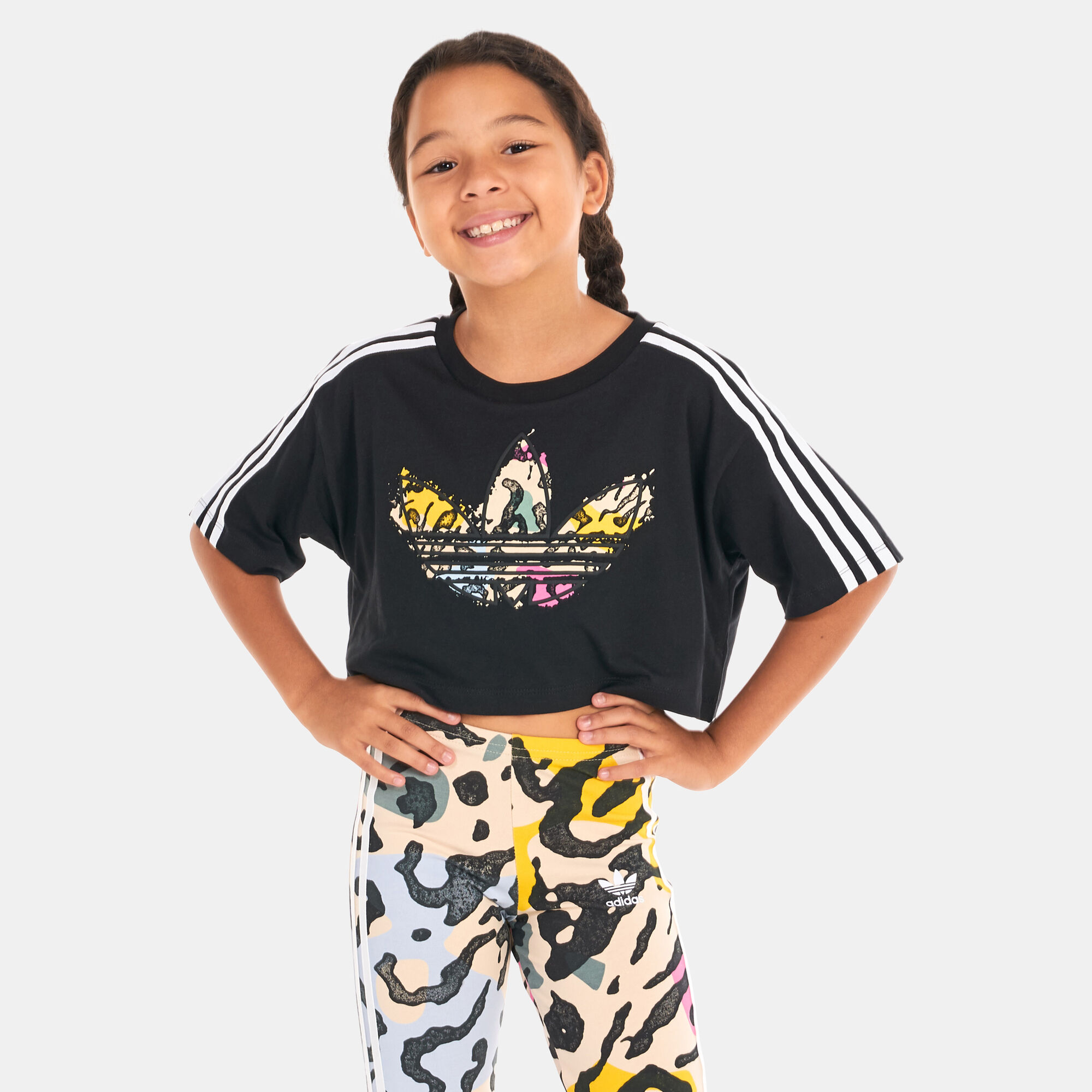 Adidas crop top for kids top