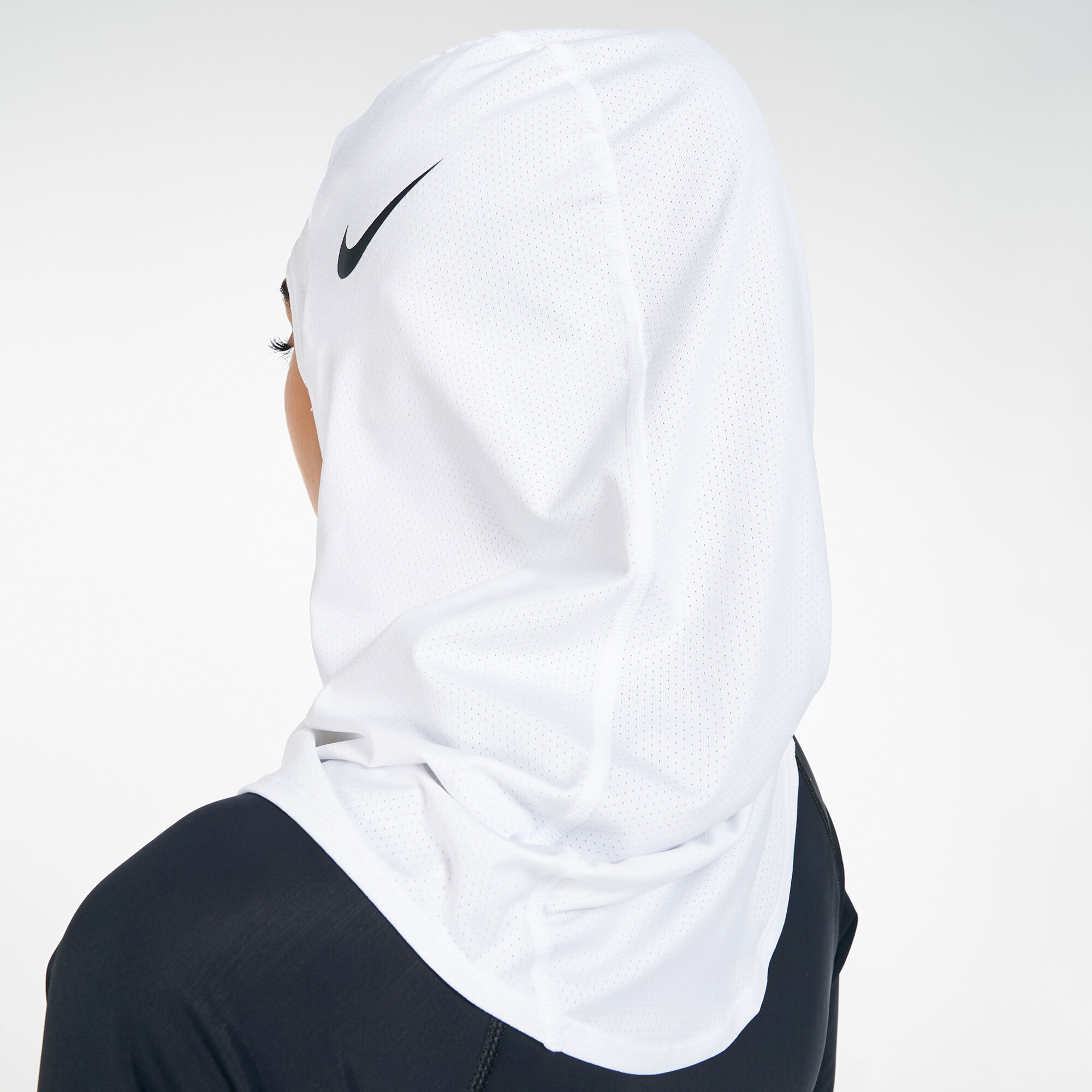 Nike hijab white top