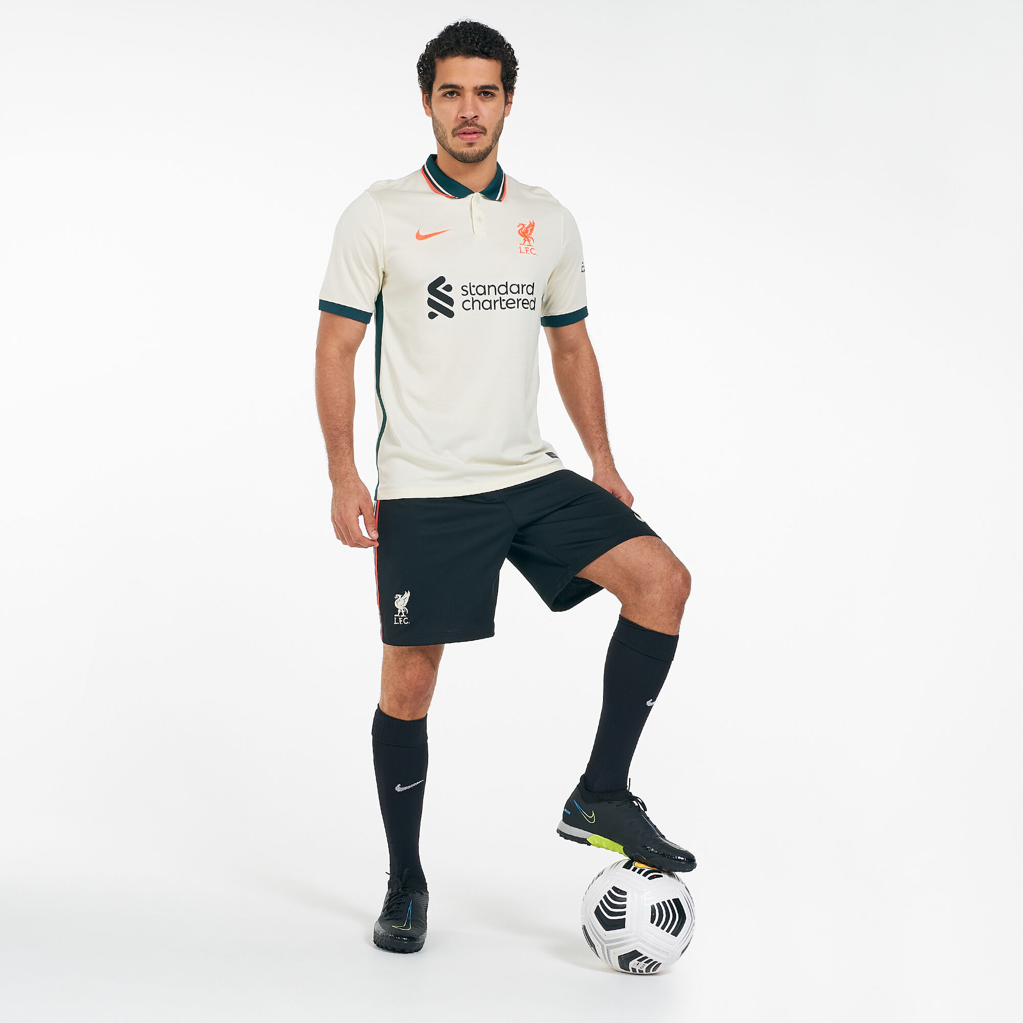 Liverpool away shorts mens top