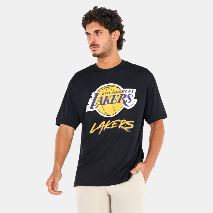 New Era Men's NBA Chicago Bulls Mesh T-Shirt Black image number 0