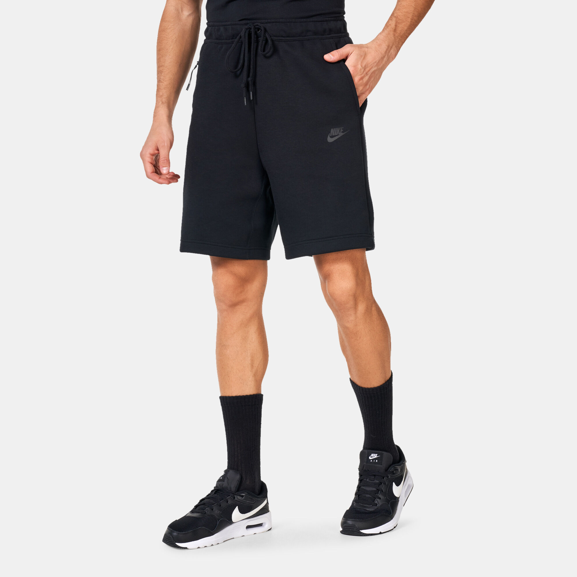 Men's nike dri-fit fleece training shorts deals