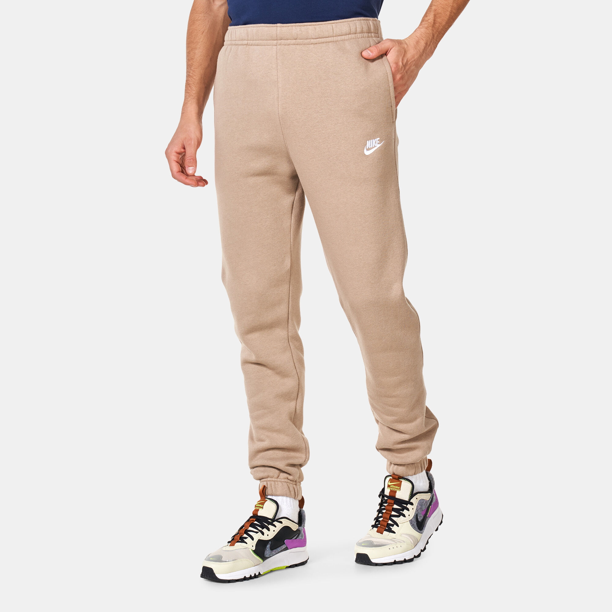 Nike mens sportswear club fleece joggers best sale