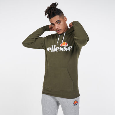 ellesse Men's Gottero Hoodie Brown