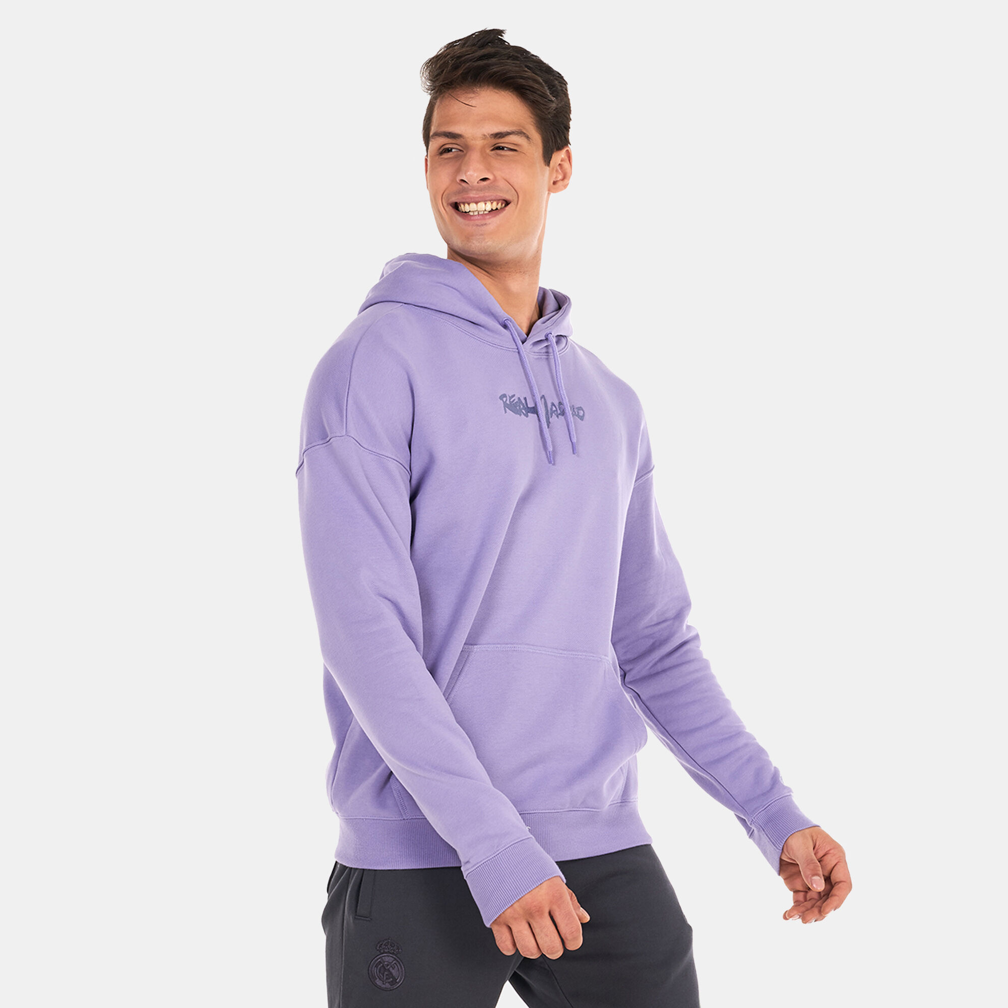 Men s Real Madrid Chinese Story Hoodie Purple adidas in Kuwait SSS
