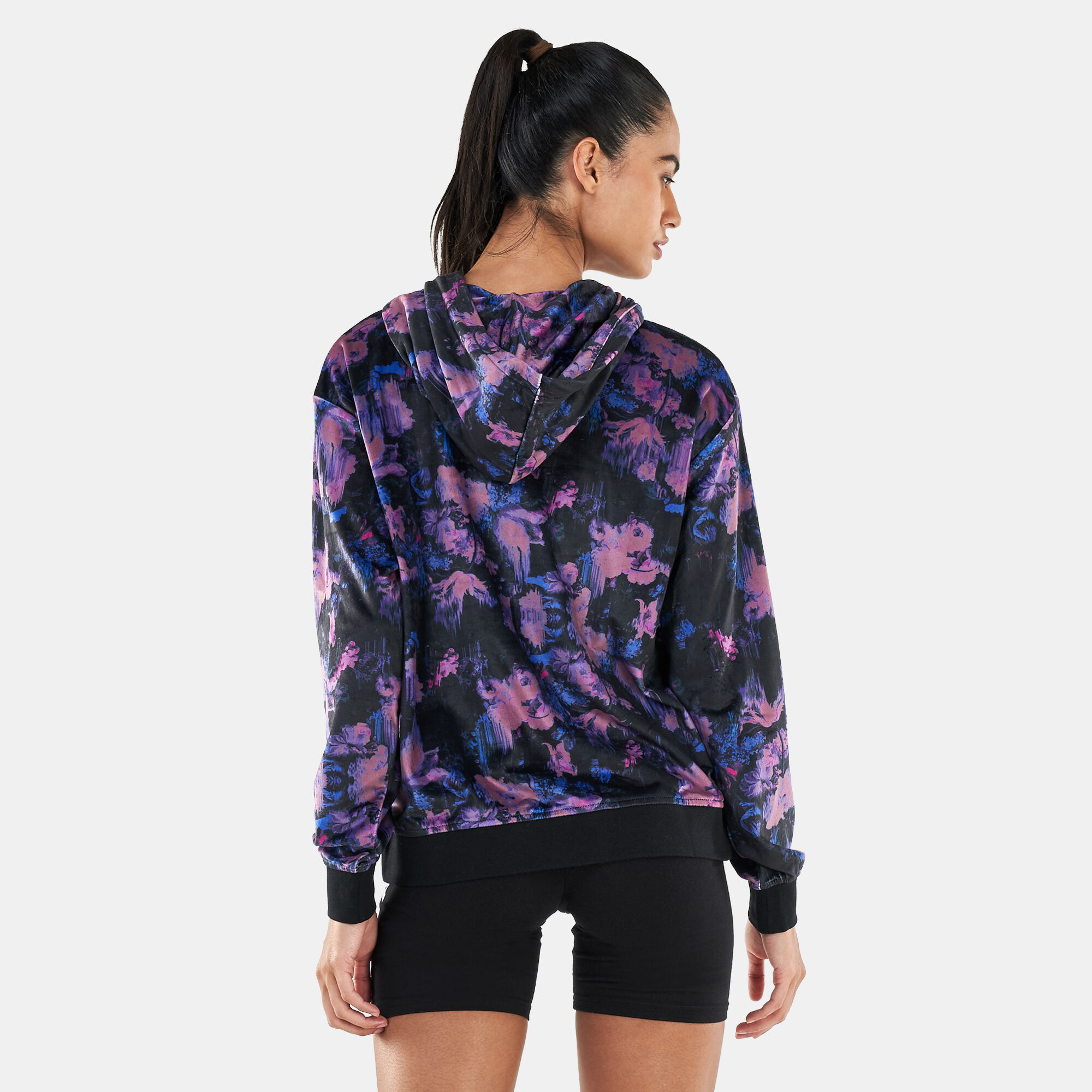 Women s Dripped Velvet Hoodie