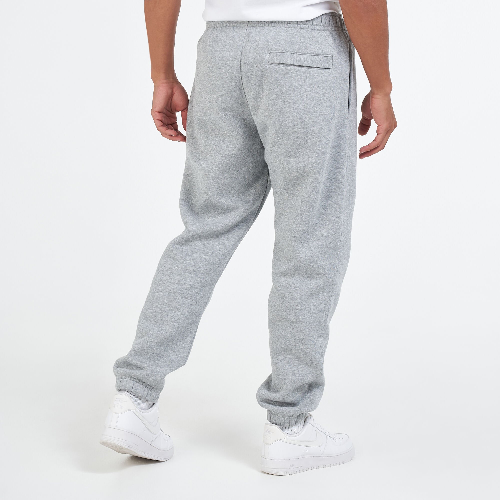Buy Nike Men Grey Solid AS CL FT CUFFED Track Pants - Track Pants for Men  9450133 | Myntra