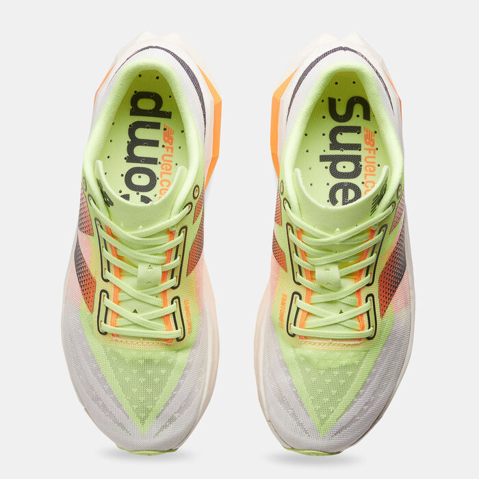 New Balance Women's FuelCell SuperComp Elite v4 Running Shoes White image number 4