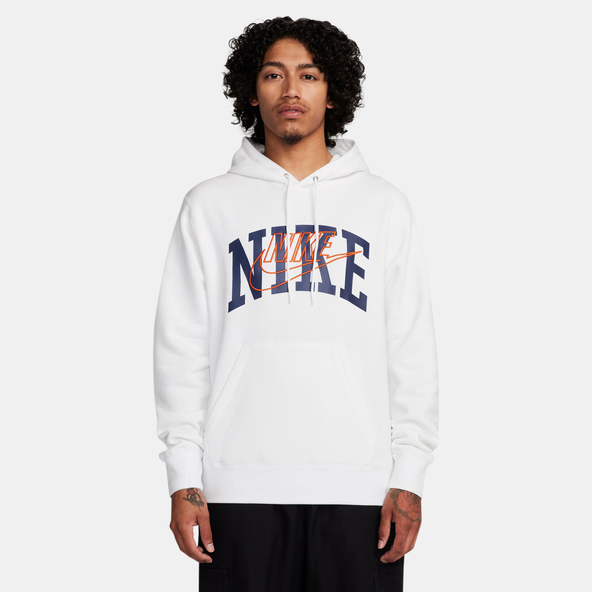 Men s Club Fleece Pullover Hoodie White Nike in Kuwait SSS
