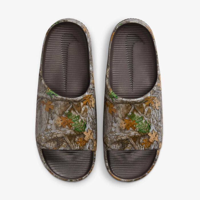 Nike Men's Calm RealTree Slides Brown image number 4