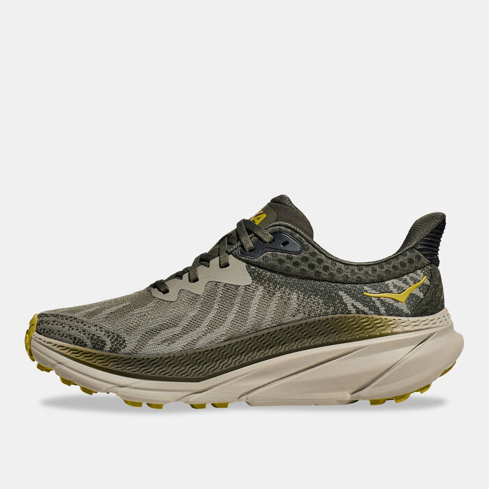 HOKA Men's Challenger 7 Versatile Running Shoe Green image number 5