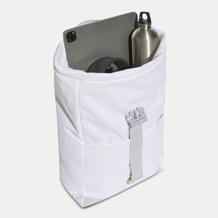 adidas Men's Real Madrid Home Backpack White image number 3