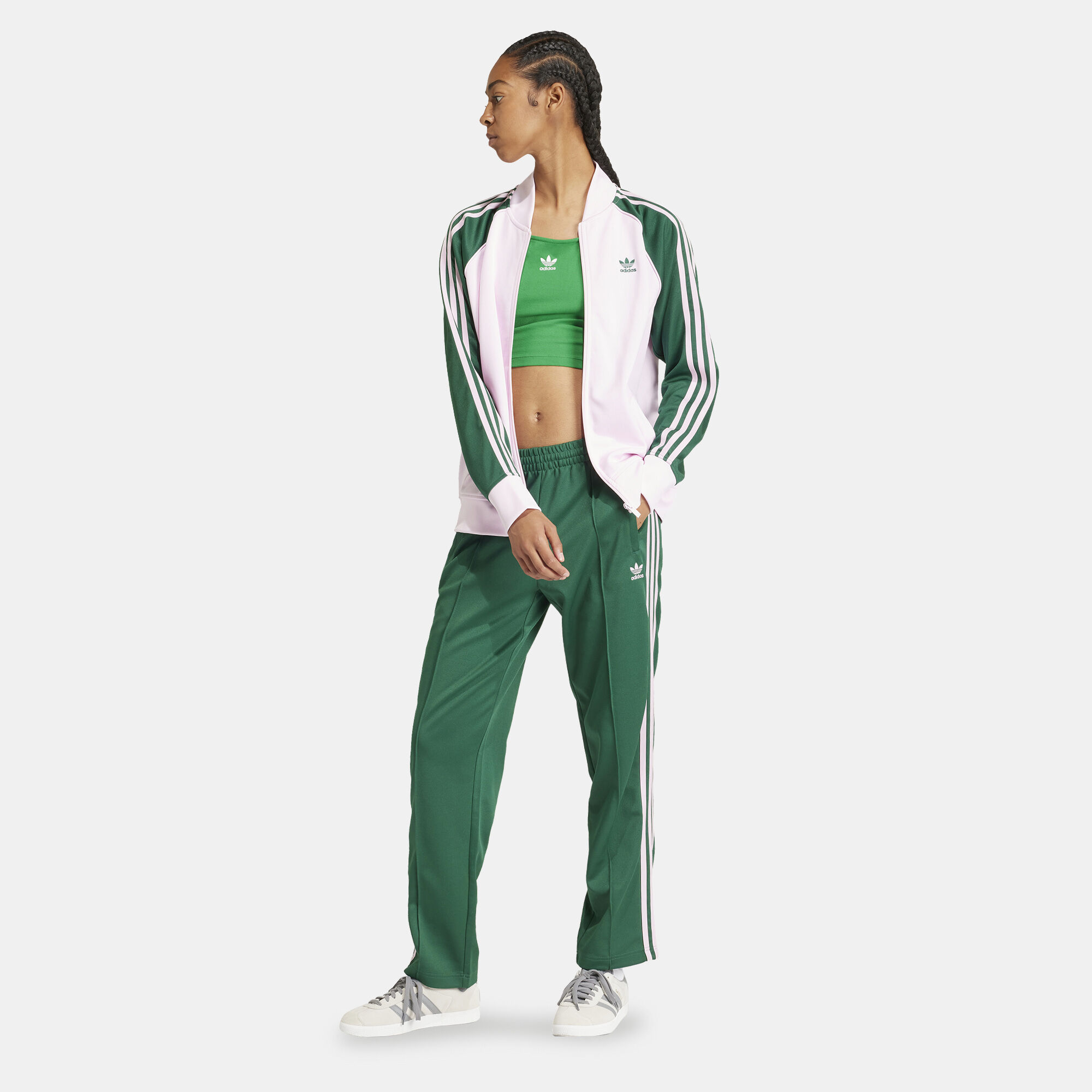 Women s Adicolor Classics SST Track Pants Green adidas Originals in Kuwait SSS