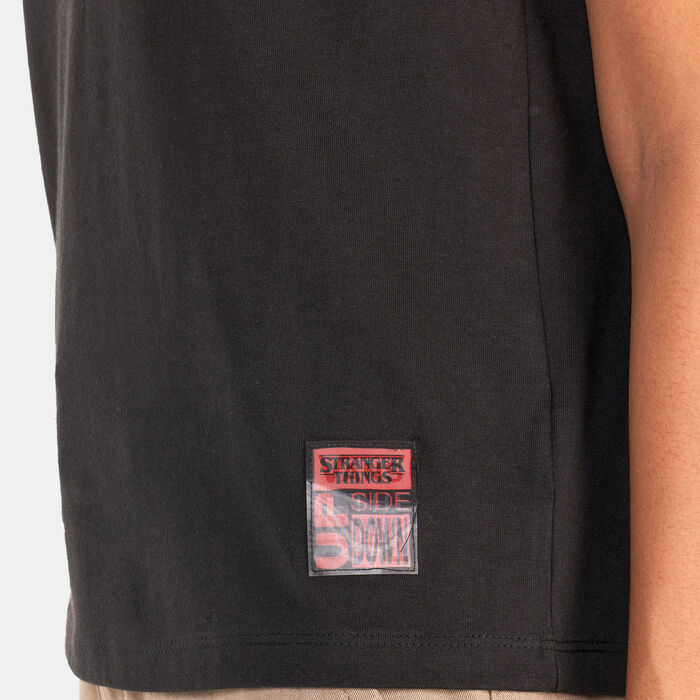 Vans Men's x Stranger Things Surf's Upside Down T-Shirt Black image number 3