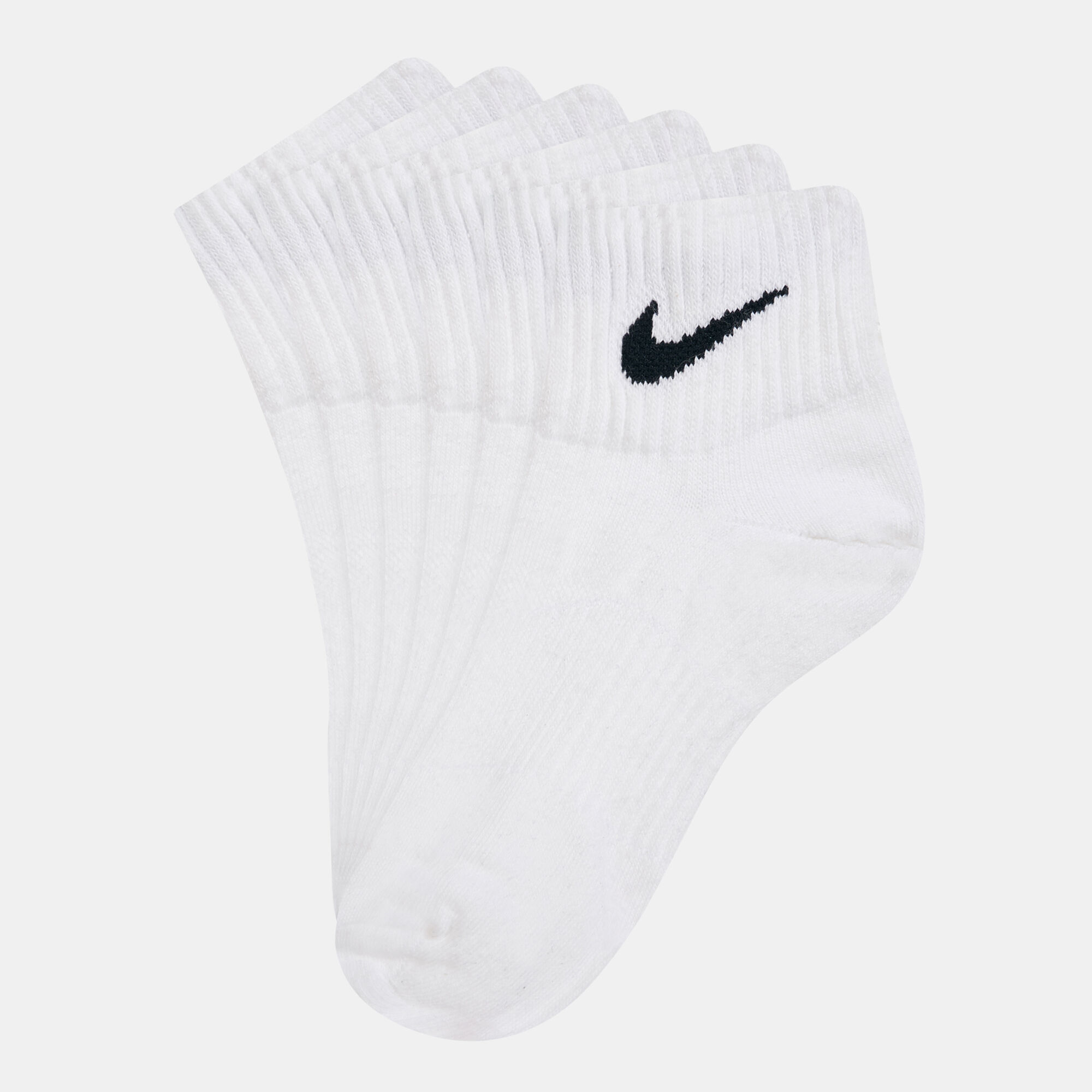 Men s Performance Quarter Socks 3 Pack White Nike in Kuwait SSS