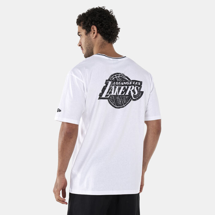 MENS LA Lakers NBA Taping White T-Shirt White