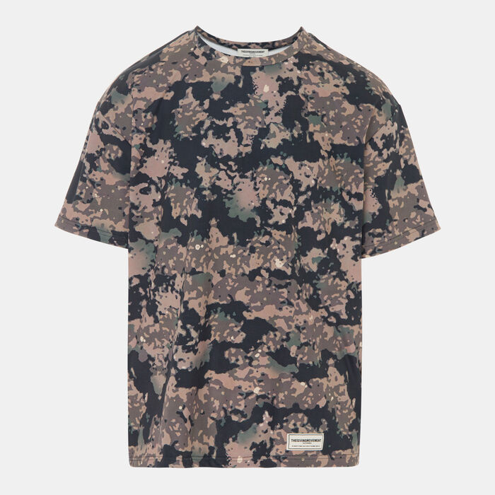 The Giving Movement Men's Map Print T-Shirt Multi image number 0