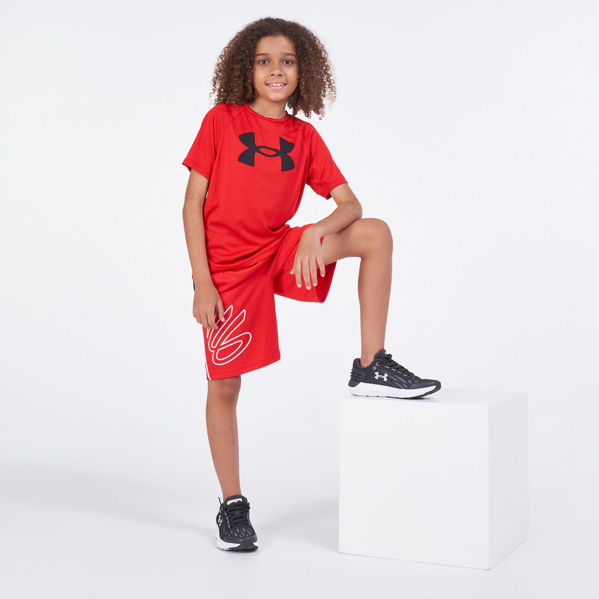 Kids curry shorts deals