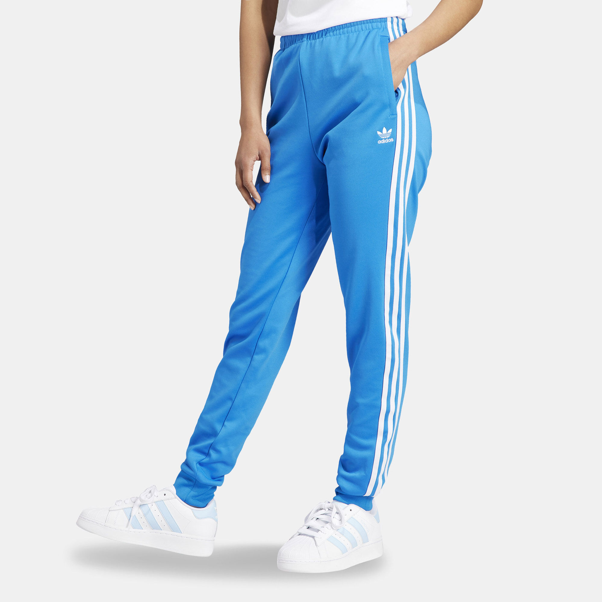 Women s Adicolor Classics Cuffed Track Pants Blue adidas Originals in Kuwait SSS