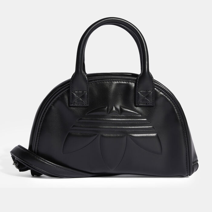 adidas Originals Women's Trefoil Satchel Crossbody Bag Black image number 0