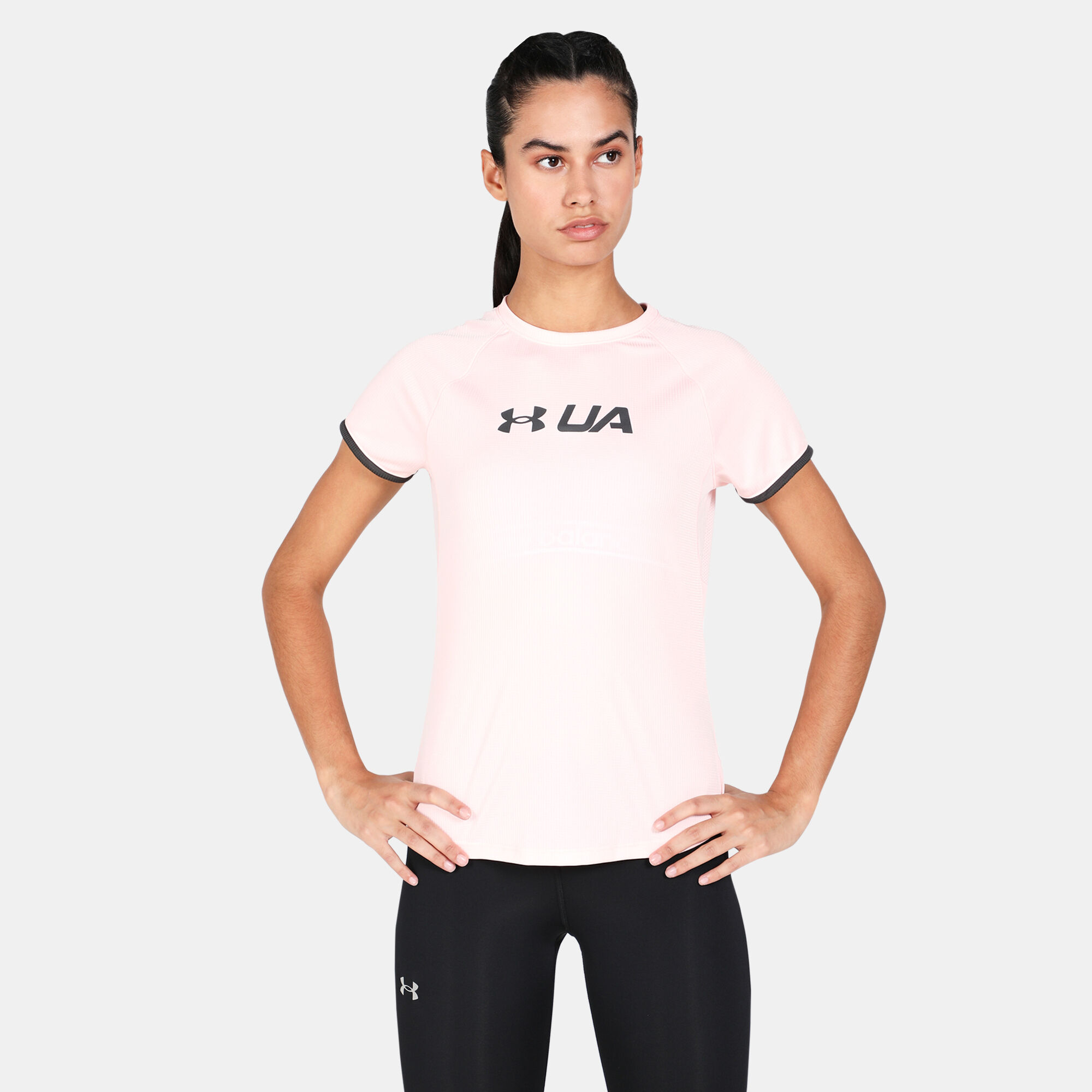 Under armour speed stride t shirt sales