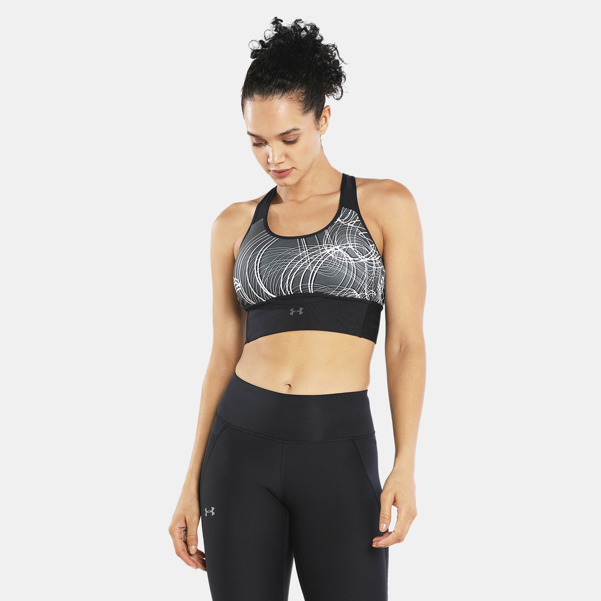 Under armour top crossback clutch bra