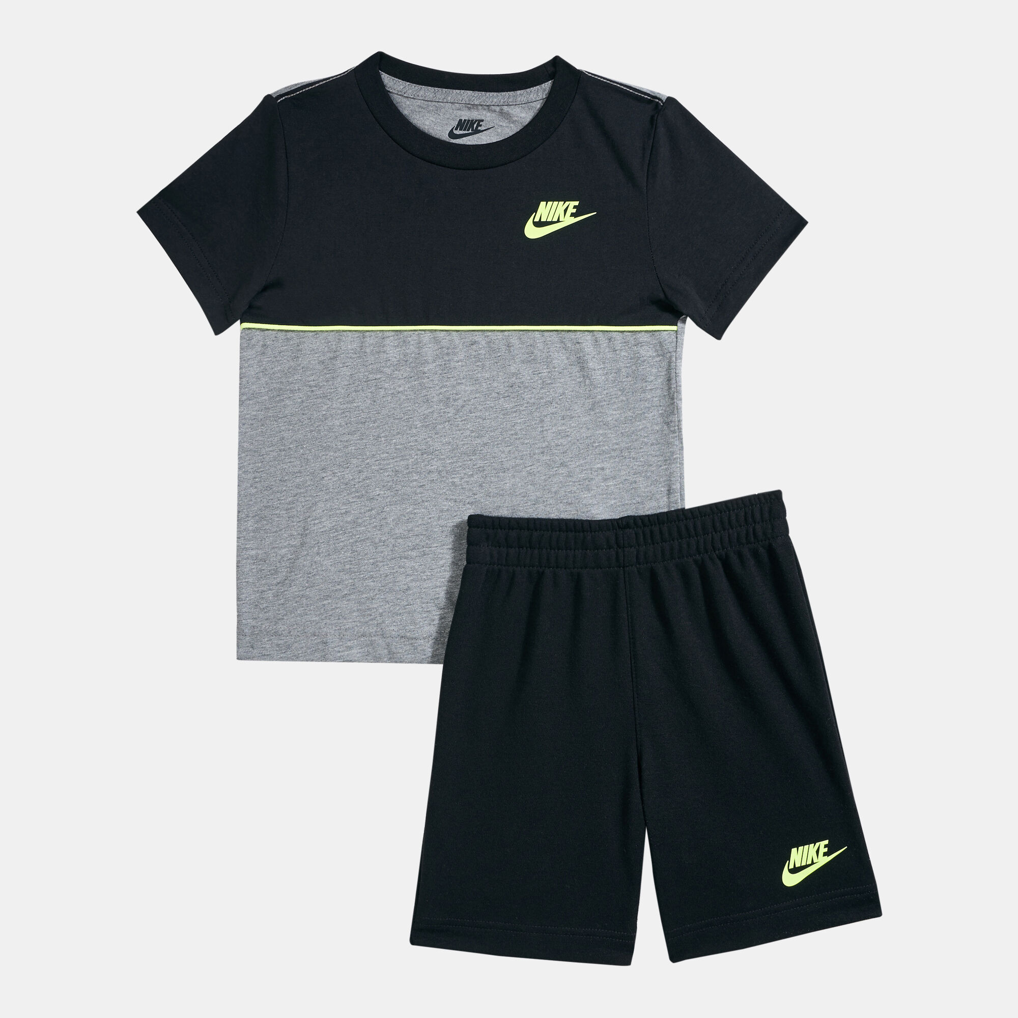 Toddler black nike shorts discount