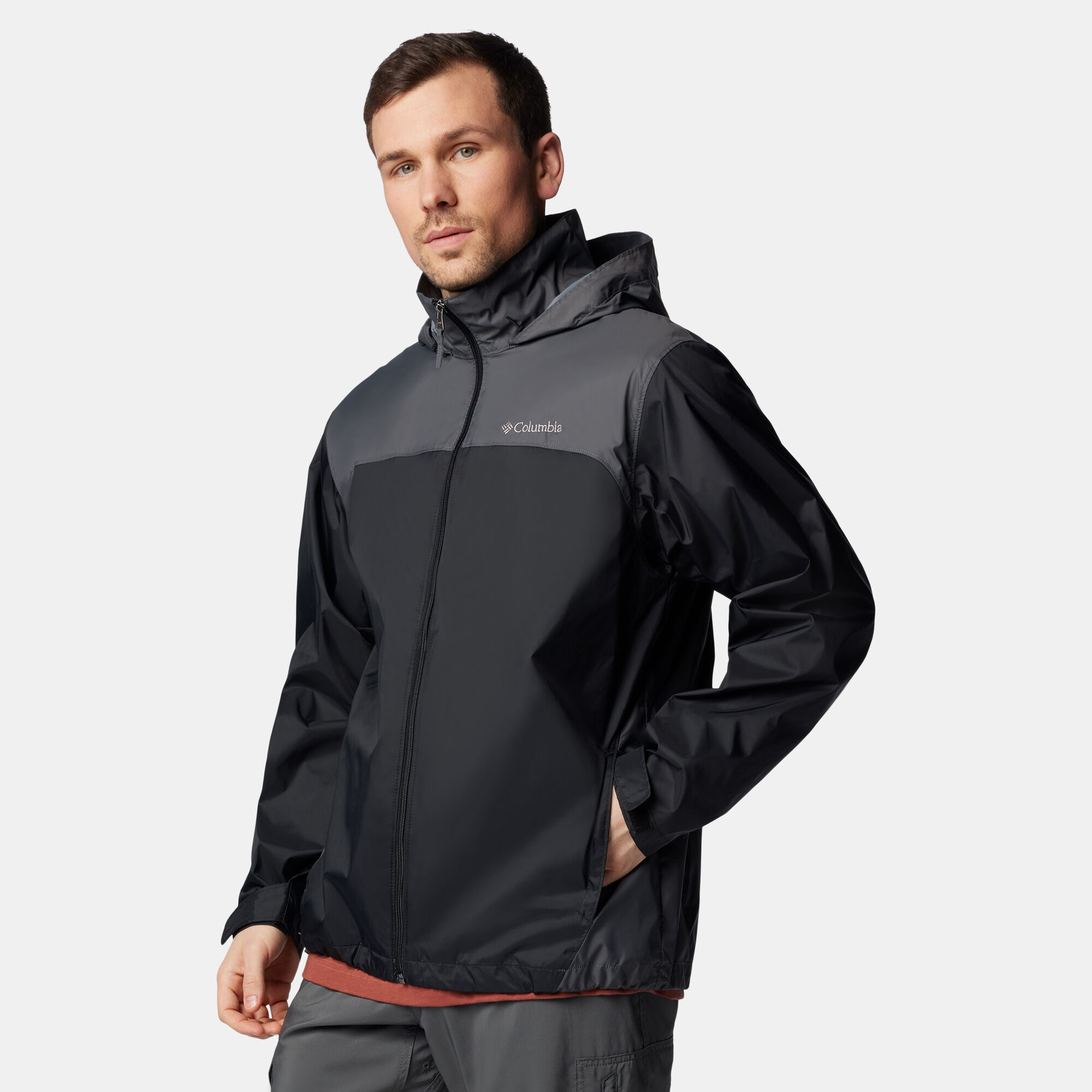 Men s Glennaker Lake Rain Jacket Black Columbia in Kuwait SSS
