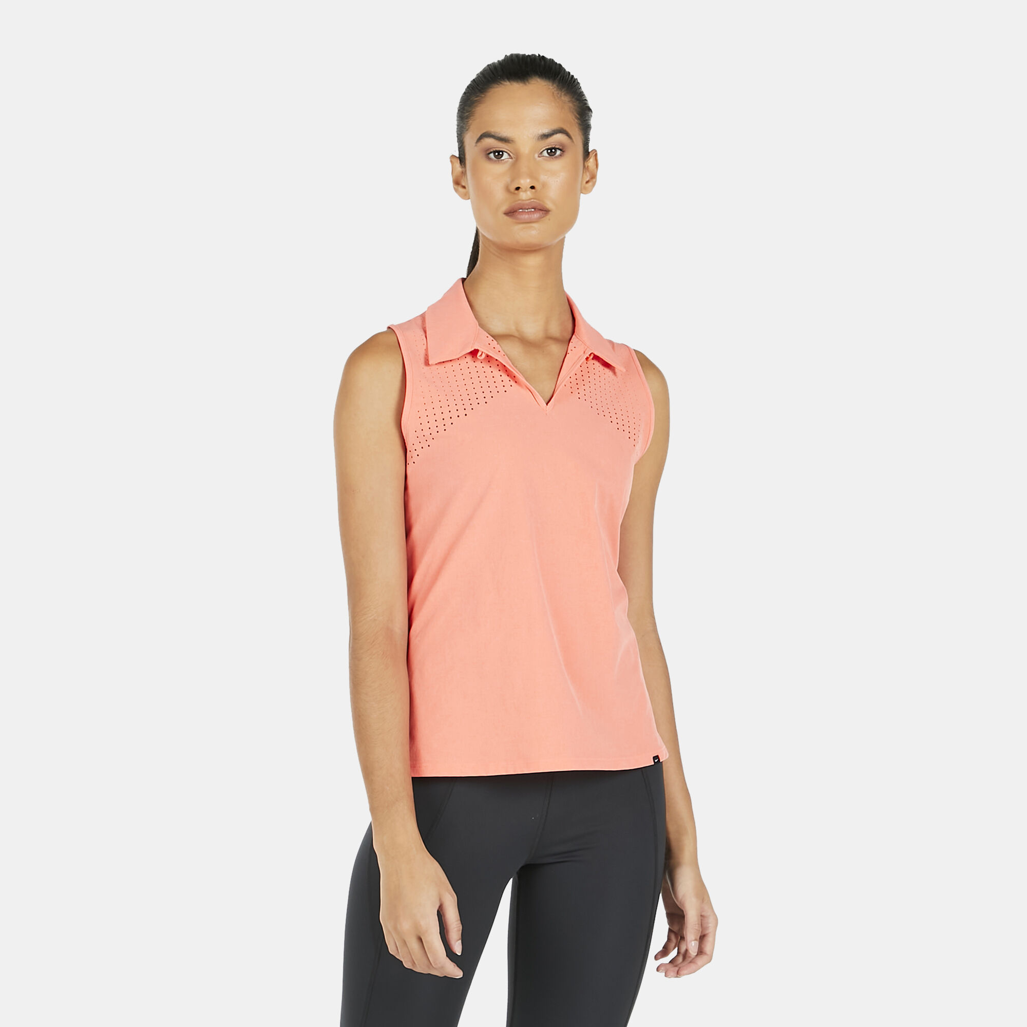 Women s Golf Flex Ace Sleeveless Polo Shirt