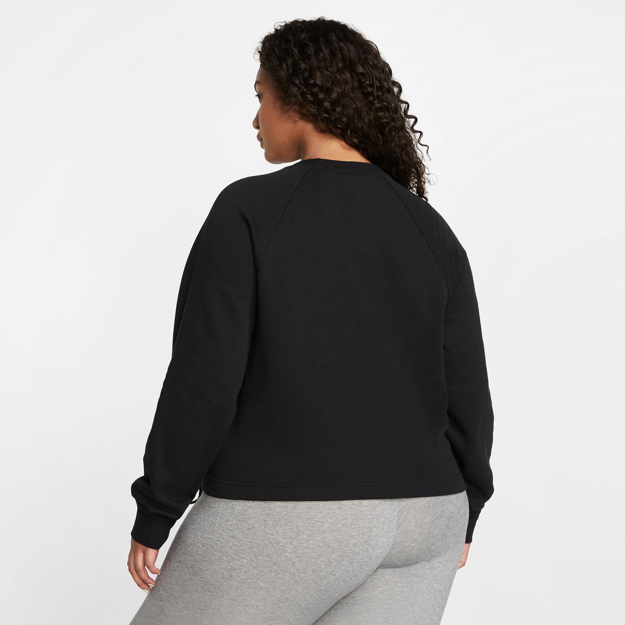 Buy Nike Women s Sportswear Essential Tie Sweatshirt Plus Size