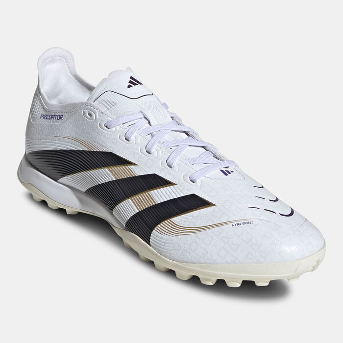 adidas Men's Predator League Turf Ground Football Shoes White image number 1