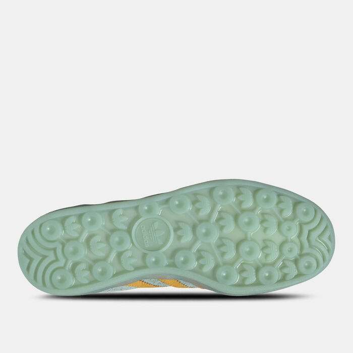 adidas Originals Women's Gazelle Indoor Shoes Green image number 3