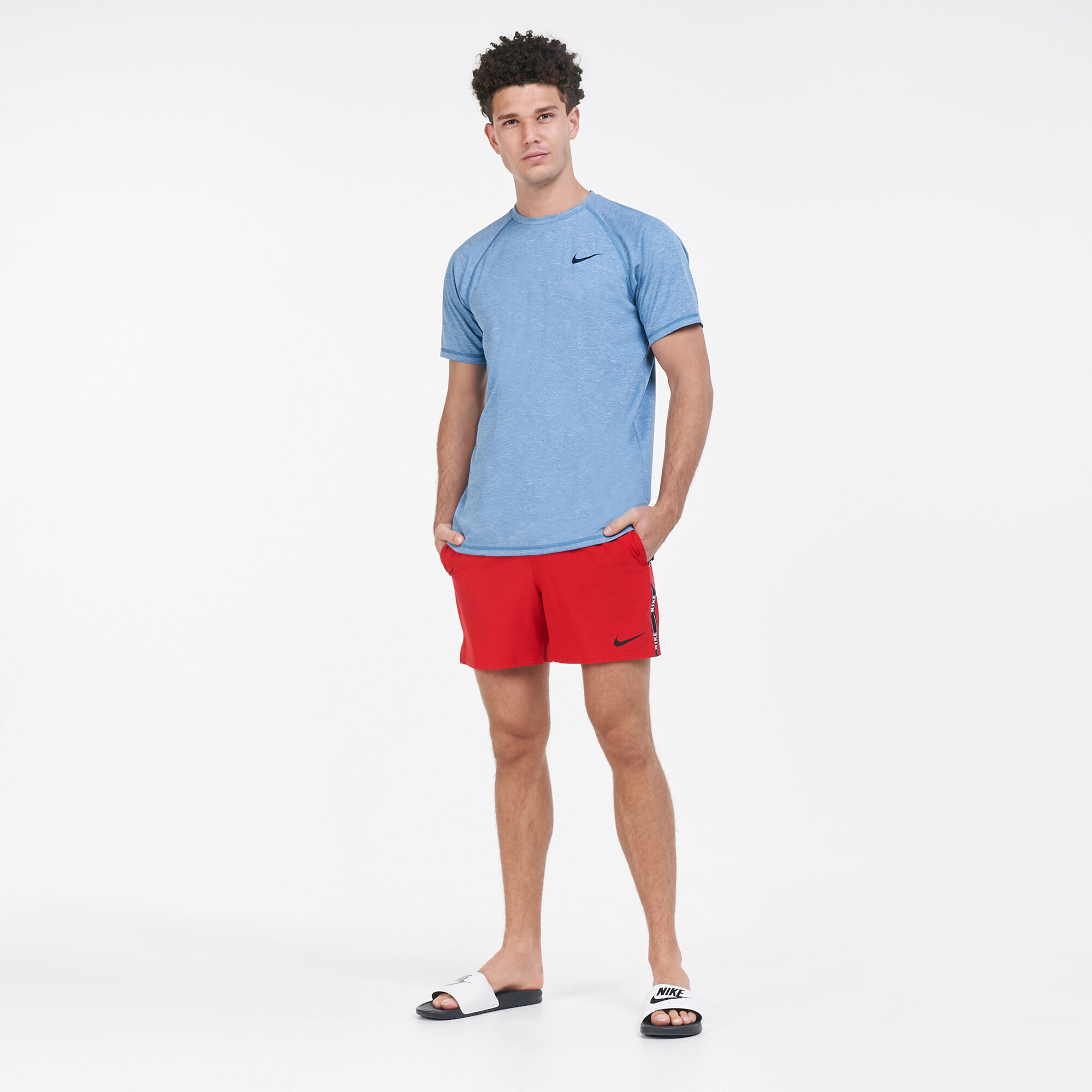 Nike tape clearance swim shorts