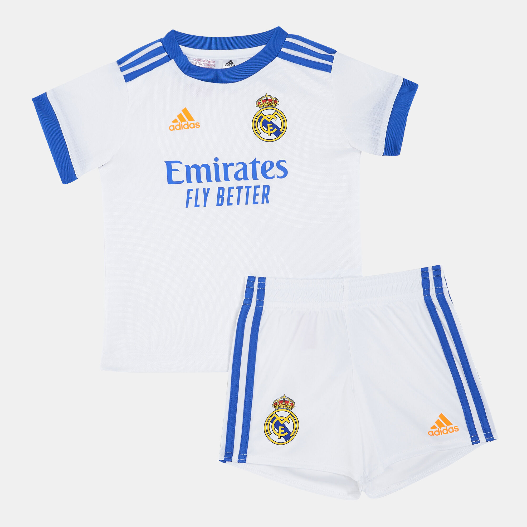 Buy adidas Kids Real Madrid Home Football Kit 2021 22 White in