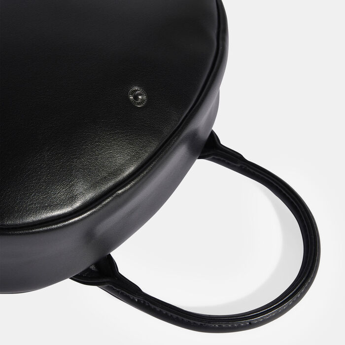 adidas Originals Women's Trefoil Satchel Crossbody Bag Black image number 5