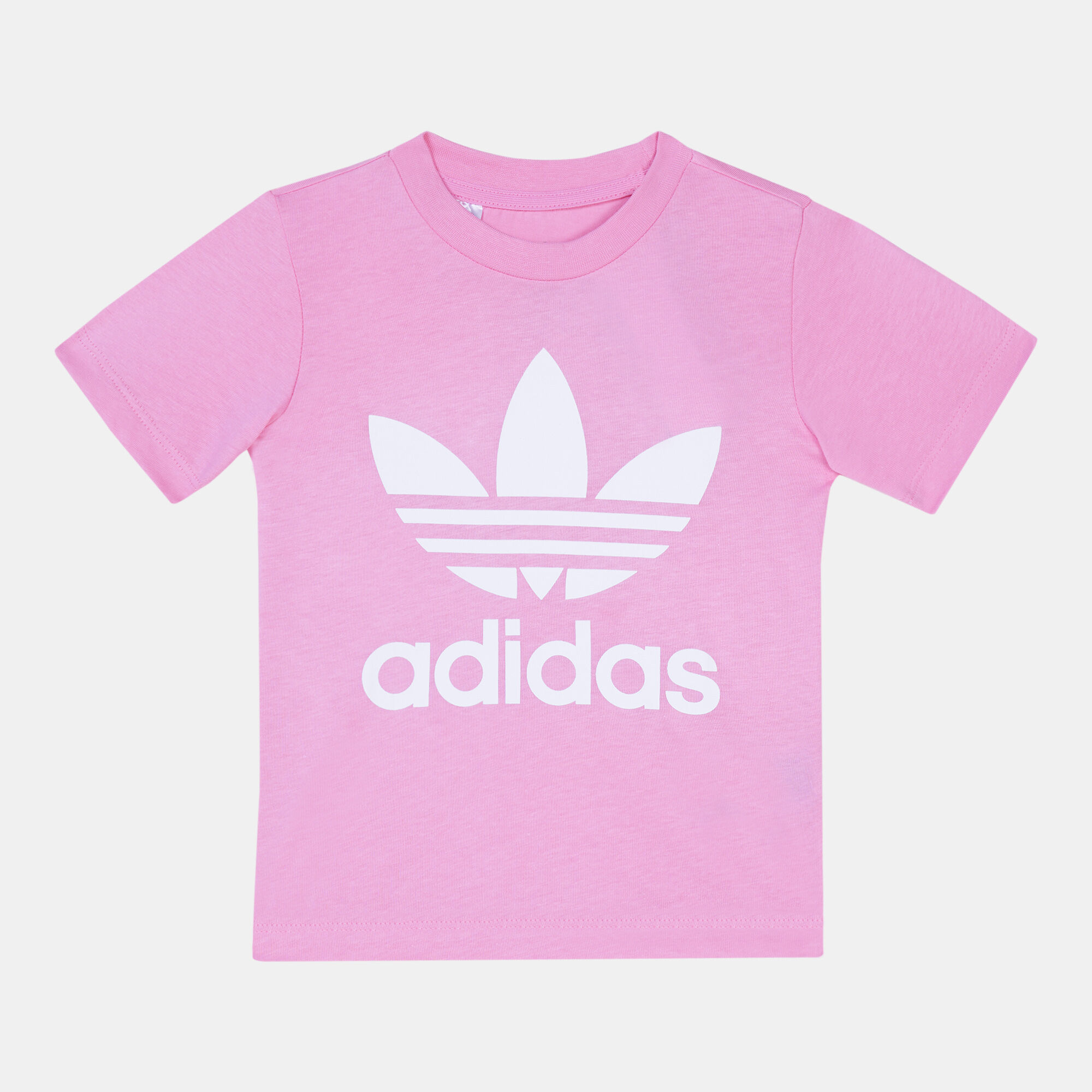 Kids Trefoil T Shirt Baby Toddler Pink adidas Originals in Kuwait SSS
