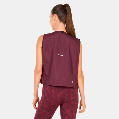 ASICS Women's Runkoyo Padded Vest Red